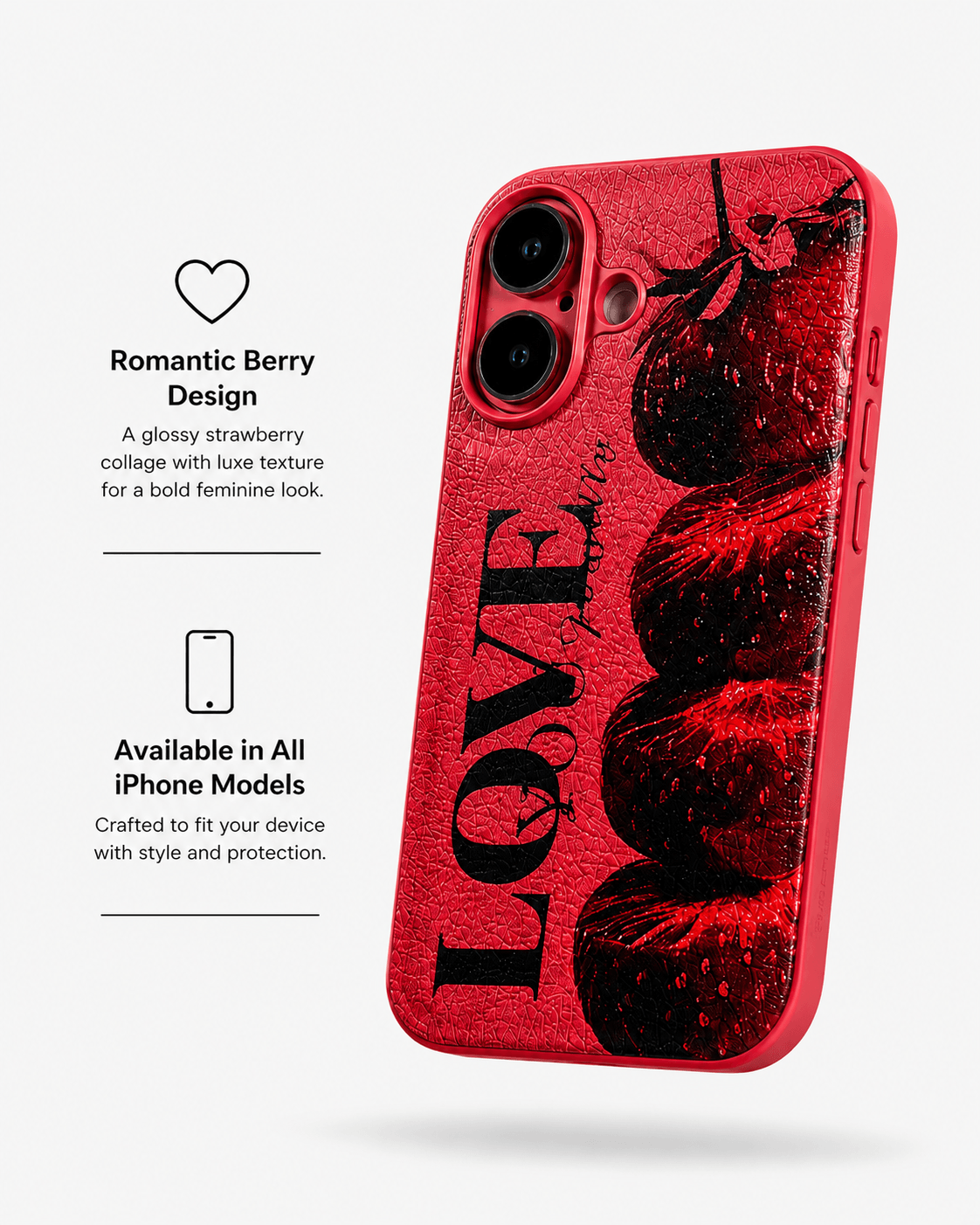 Strawberry Sweet iPhone Case - Design Case