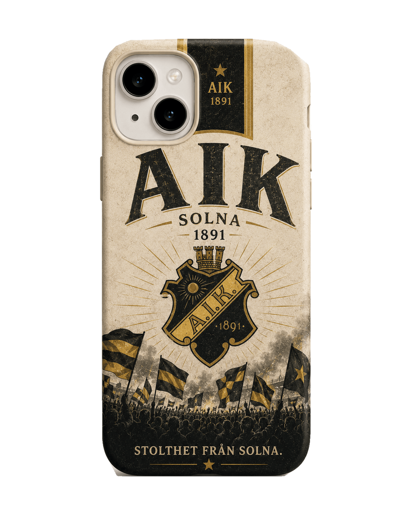 AIK Solna Wing arv iPhone-skal