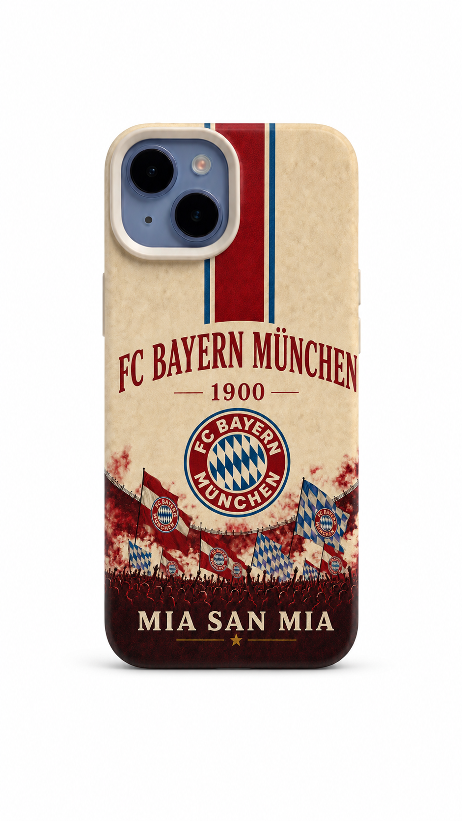 Bayern Munich Red Diamond iPhone Case
