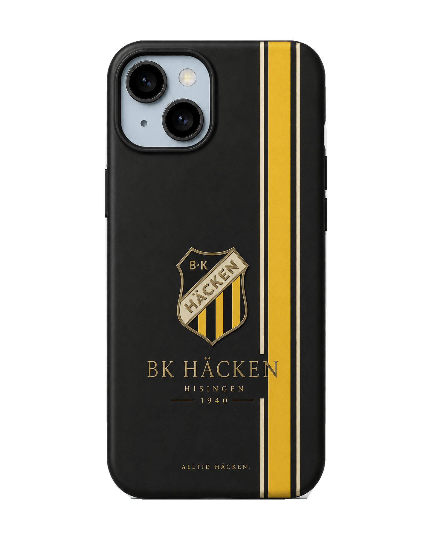 BK Häcken vertikal rand iPhone-skal