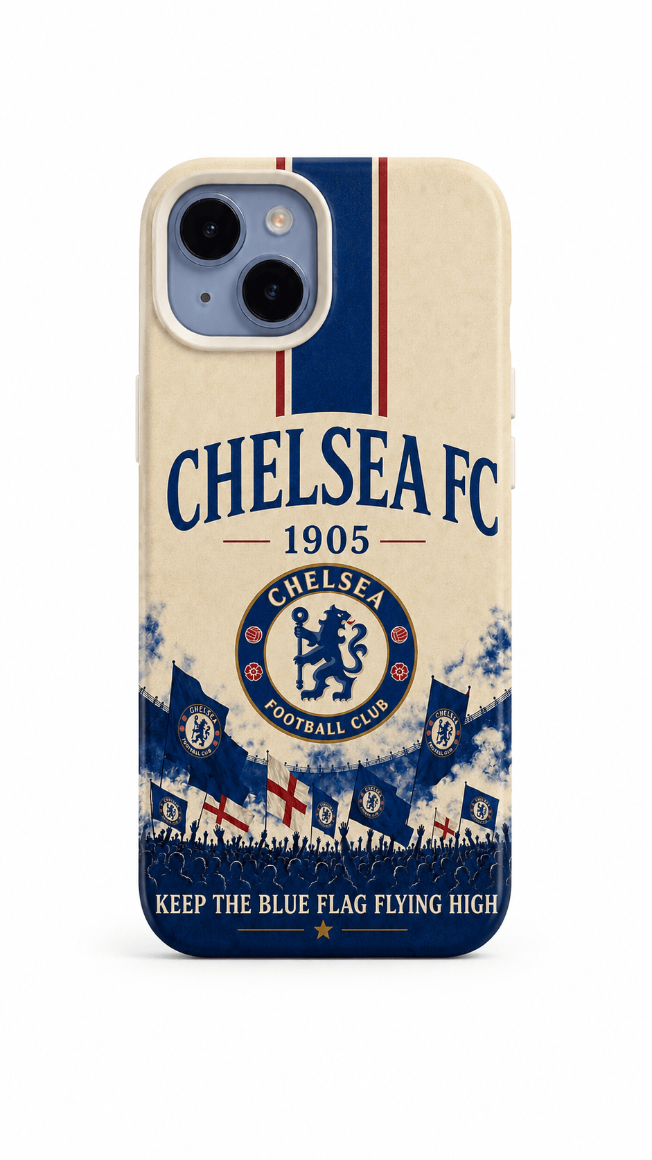 Chelsea Matchday – blått iPhone-skal
