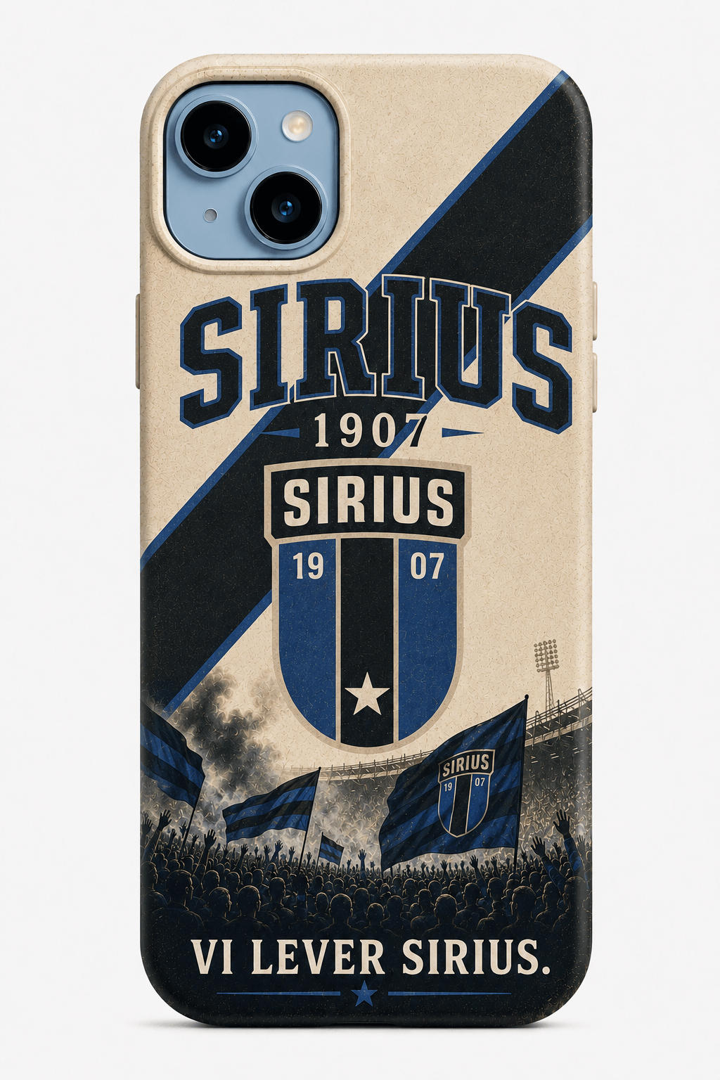 Sirius flagga supporter iPhone-skal