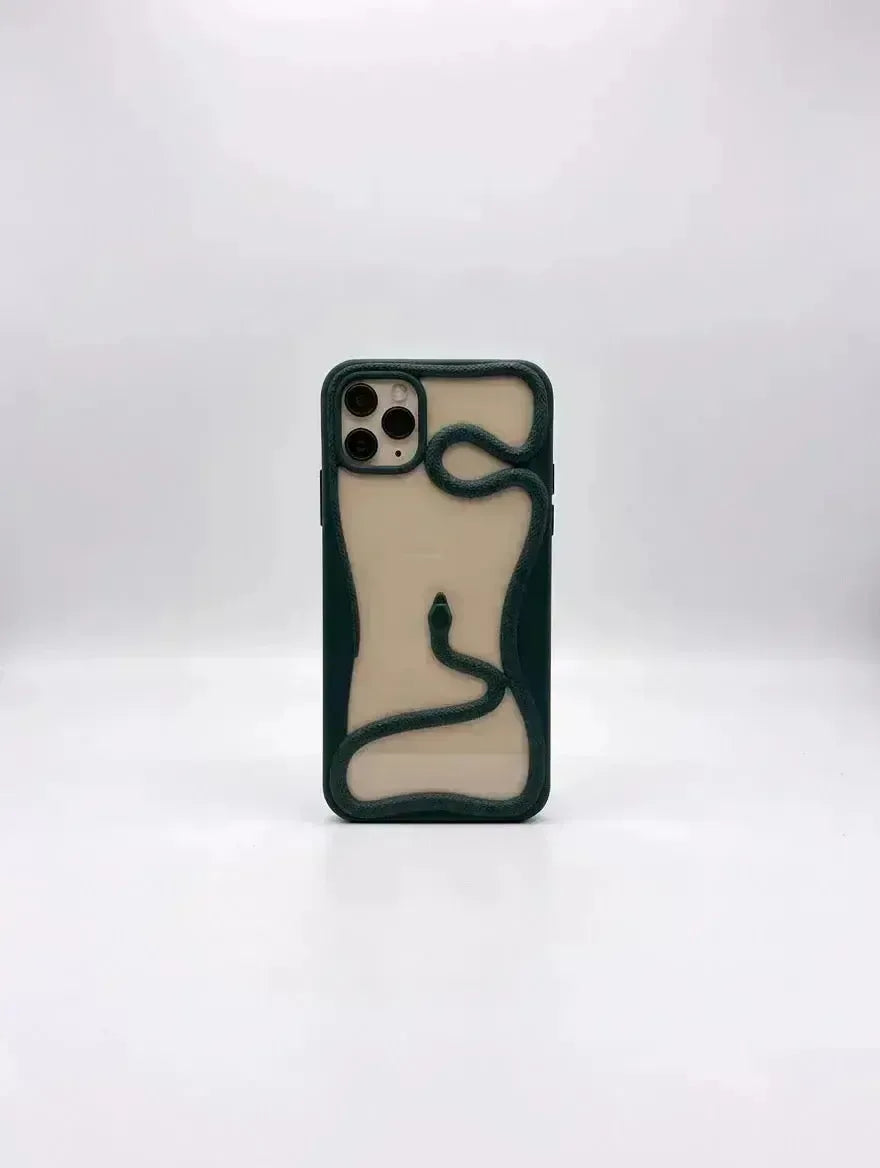 Grön Serpent iPhone-skal från Design Case