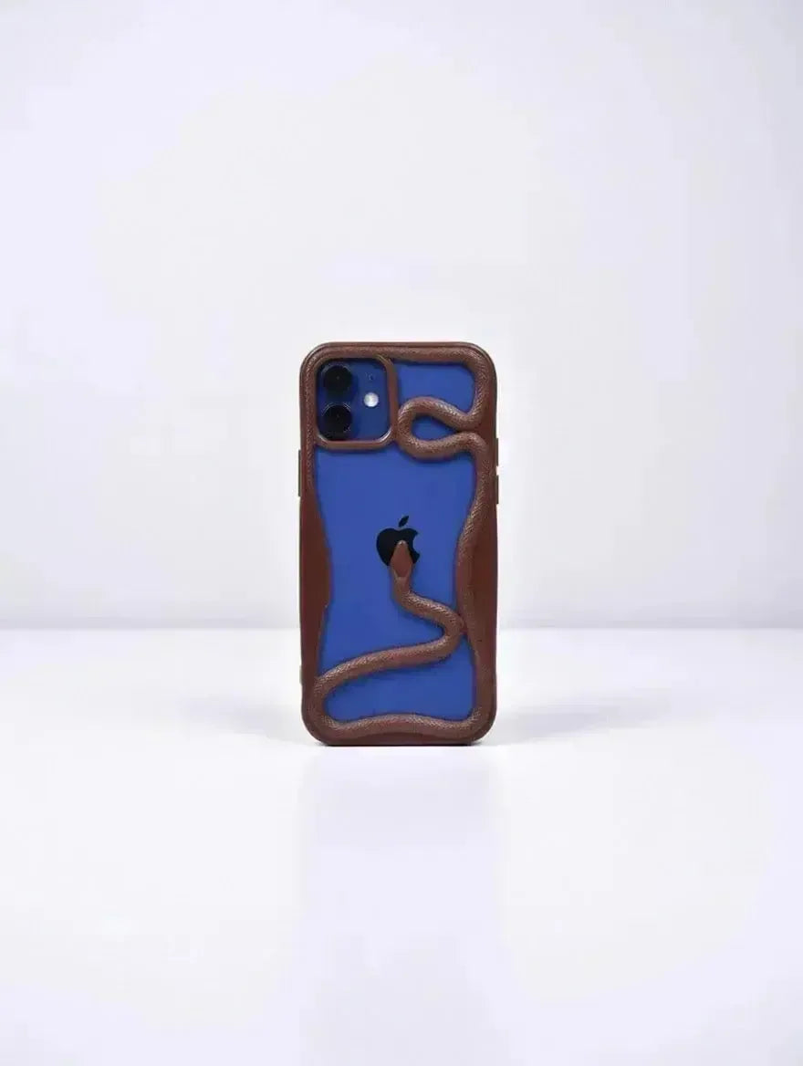 Röd Serpent iPhone-skal från Design Case