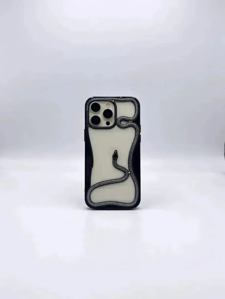 Svart Serpent iPhone-skal från Design Case