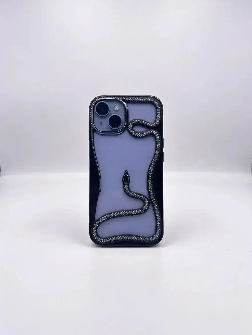 Svart Serpent iPhone-skal från Design Case
