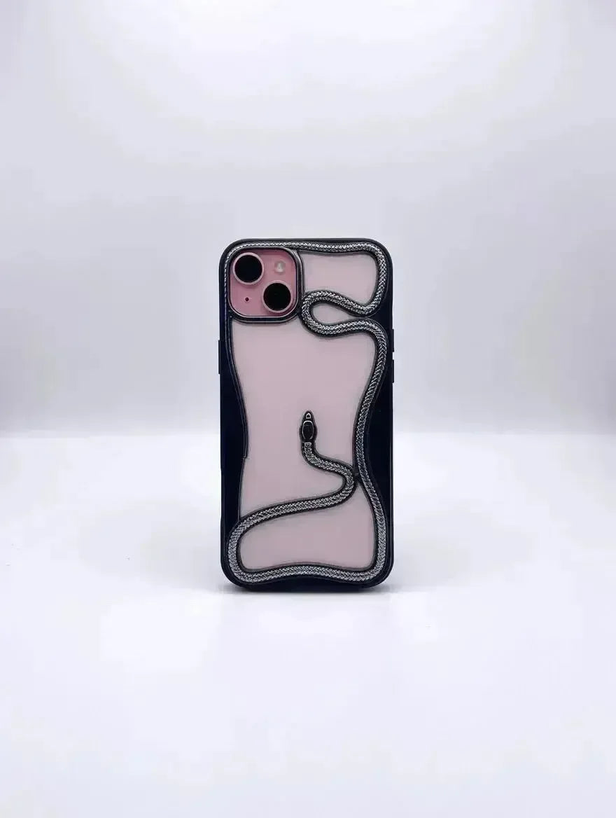 Svart Serpent iPhone-skal från Design Case