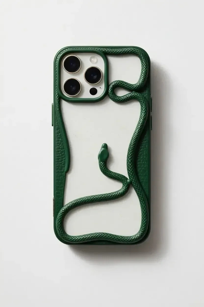 Green Serpent iPhone-fodral - Designfodral