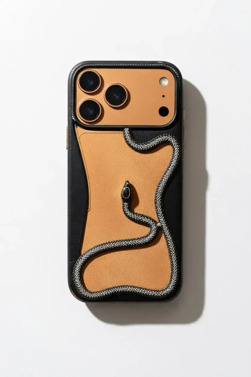 Black Serpent iPhone-fodral - Designfodral