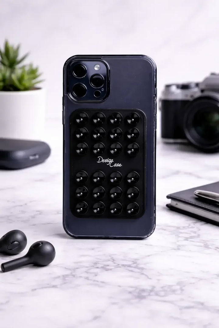 DesignGrip dobbeltsidet sugegreb sort Design Case
