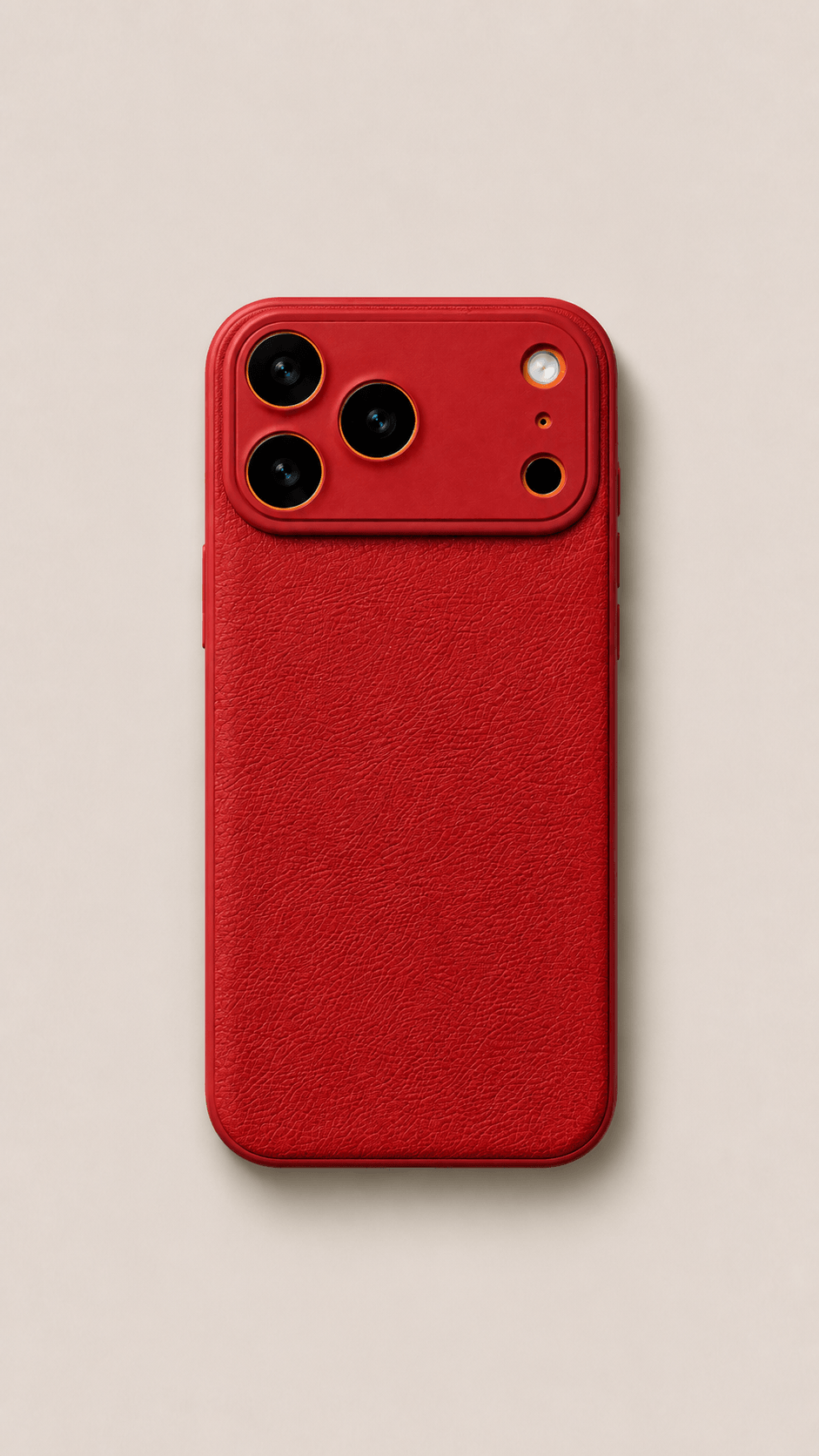 Atelier anpassat iPhone-fodral - rött