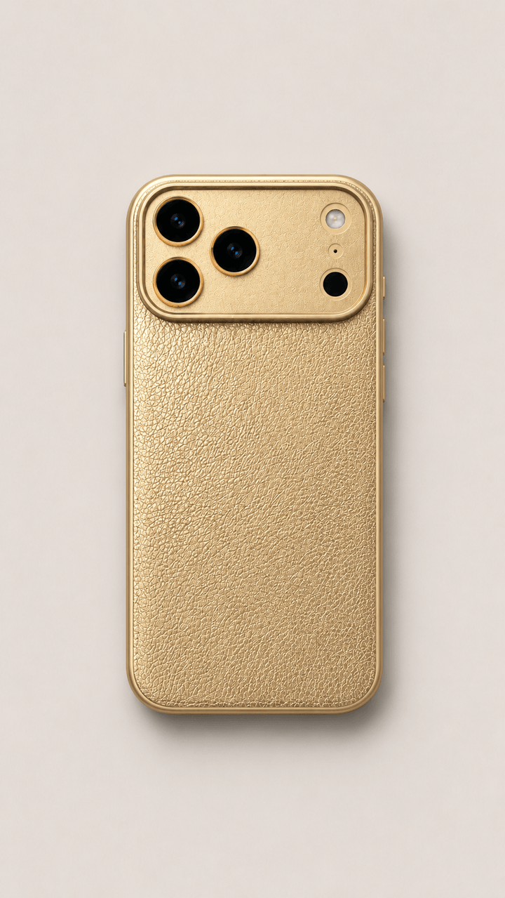 Atelier Anpassat iPhone-fodral - Guld
