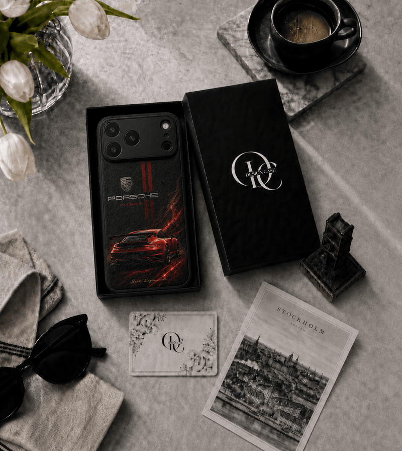 Anpassningsbart: Atelier iPhone Case Svart
