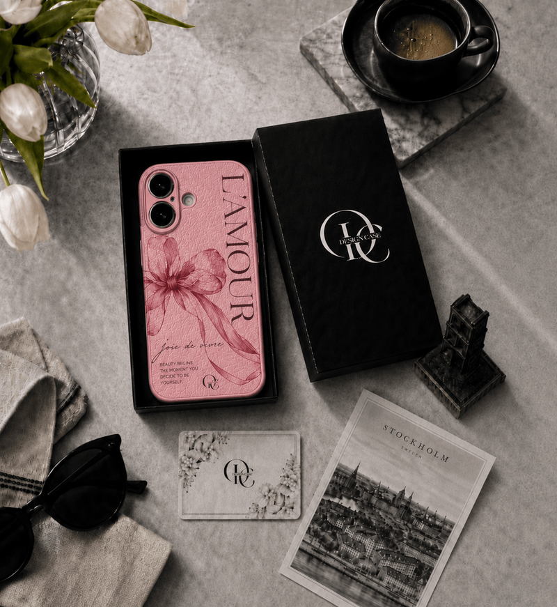 Anpassningsbart: Atelier iPhone Case Rosa