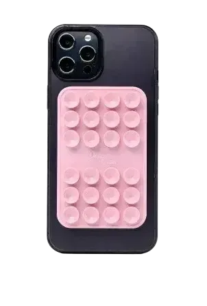 DesignGrip dubbelsidig sug - Rosa - Designfodral