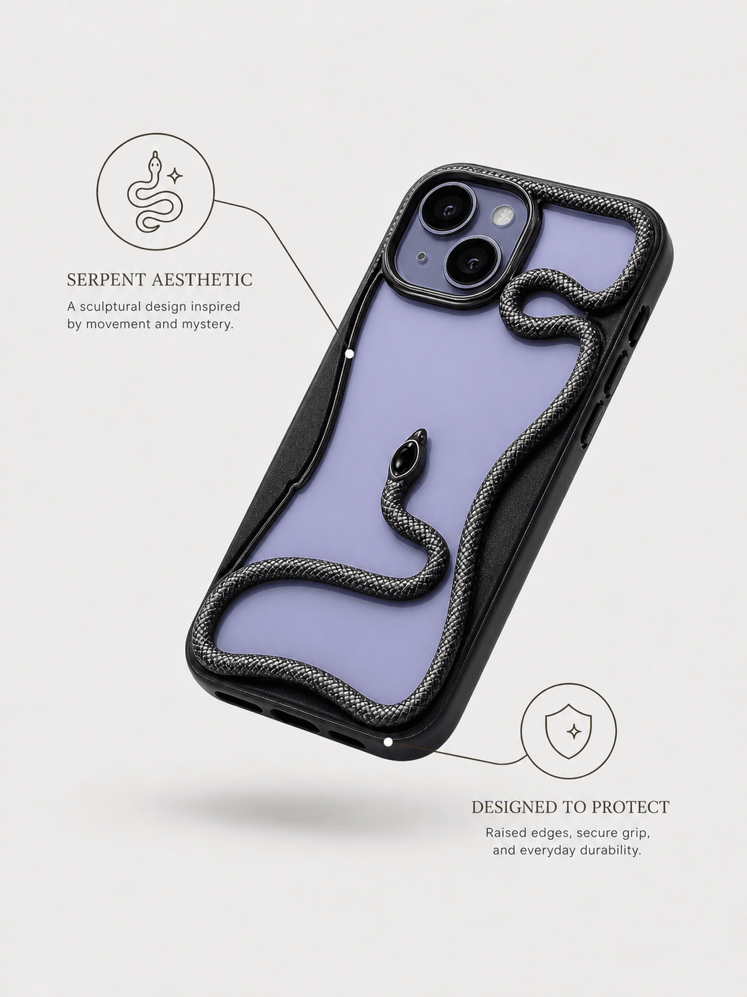 Mobilskal från Design Case med stilren design