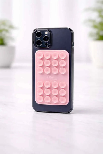 DesignGrip dubbelsidig sug - Rosa - Designfodral