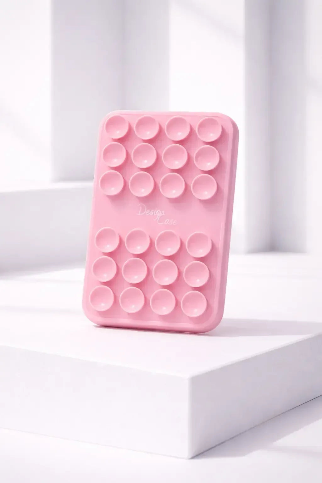 DesignGrip dubbelsidig sug - Rosa - Designfodral