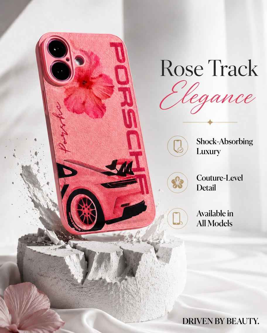 Pink Porsche Dream iPhone Case