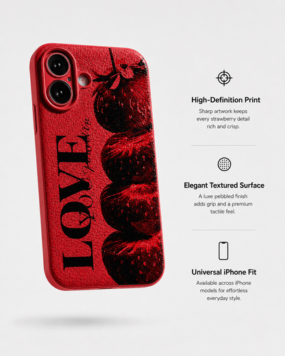 Strawberry Sweet iPhone Case - Design Case