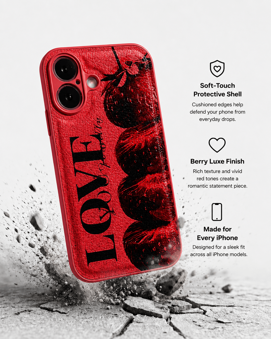 Strawberry Sweet iPhone Case - Design Case