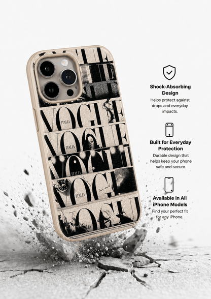 Vogue Editorial iPhone Case - Design Case