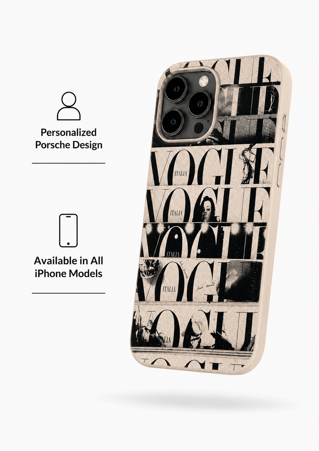 Vogue Editorial iPhone Case - Design Case