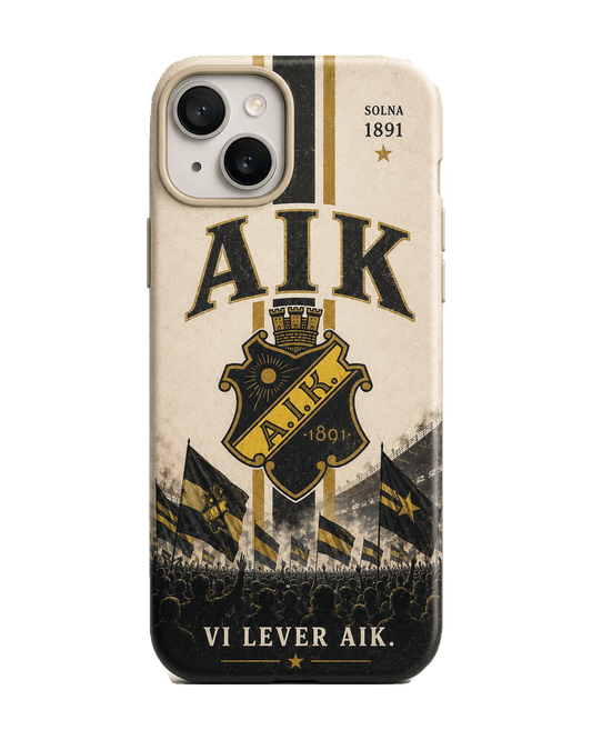 AIK elfenben Center rand iPhone-skal