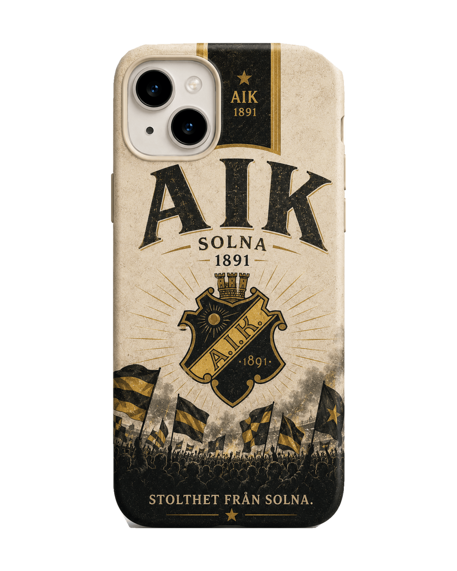 AIK Solna Wing arv iPhone-skal