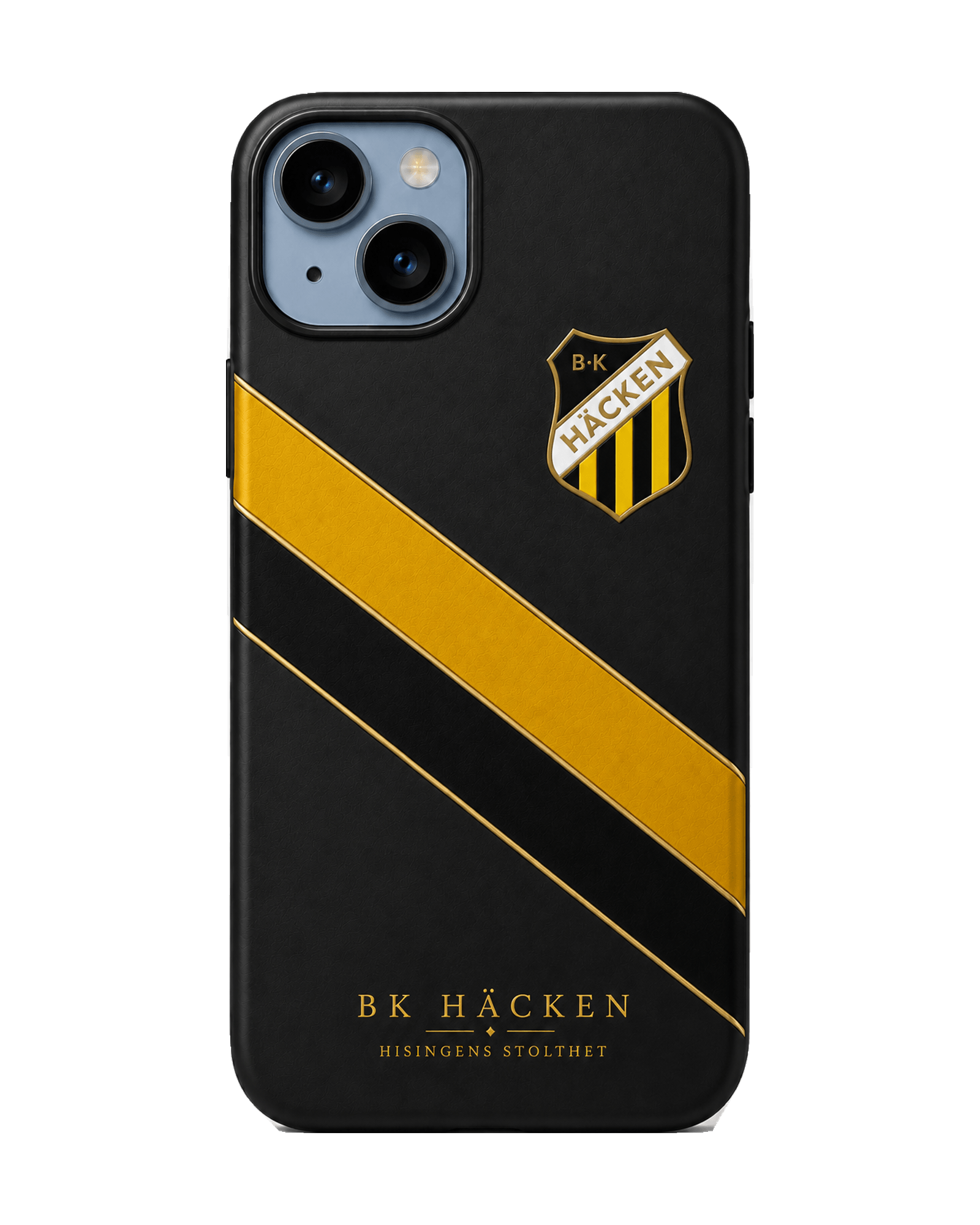 BK Häcken diagonal rand iPhone-skal
