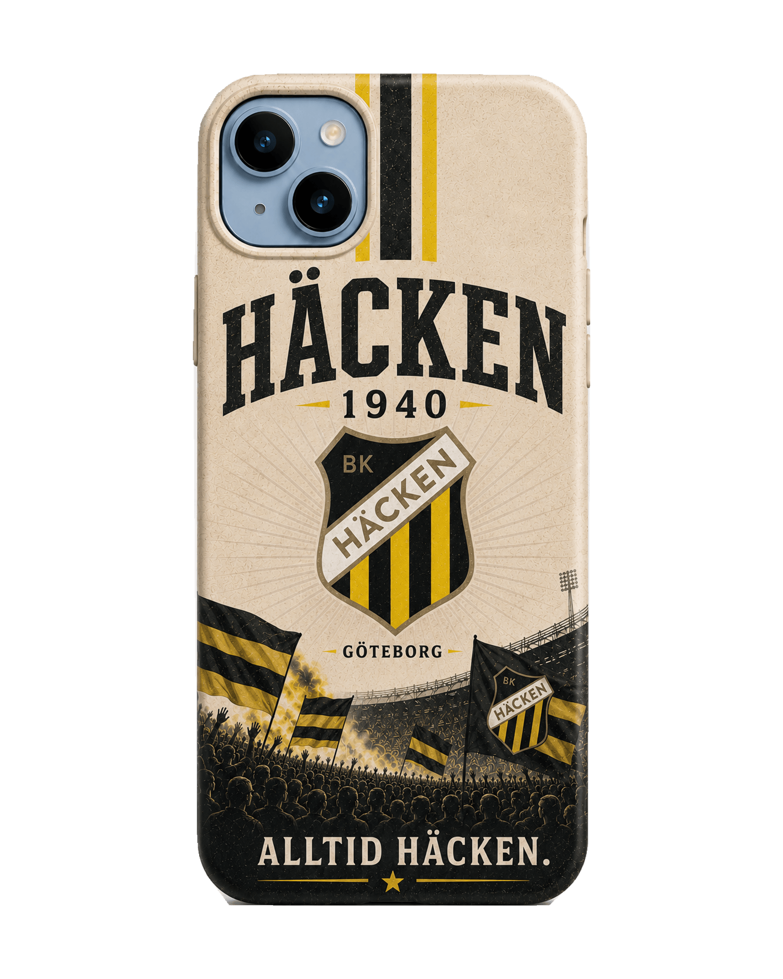 BK Häcken klassisk utgåva iPhone-skal