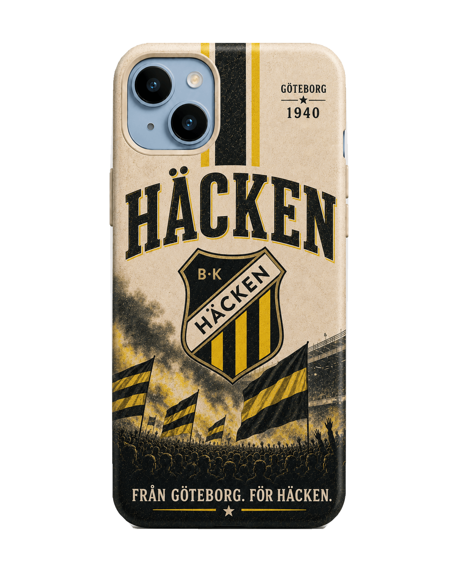 BK Häcken matchdag utgåva iPhone-skal