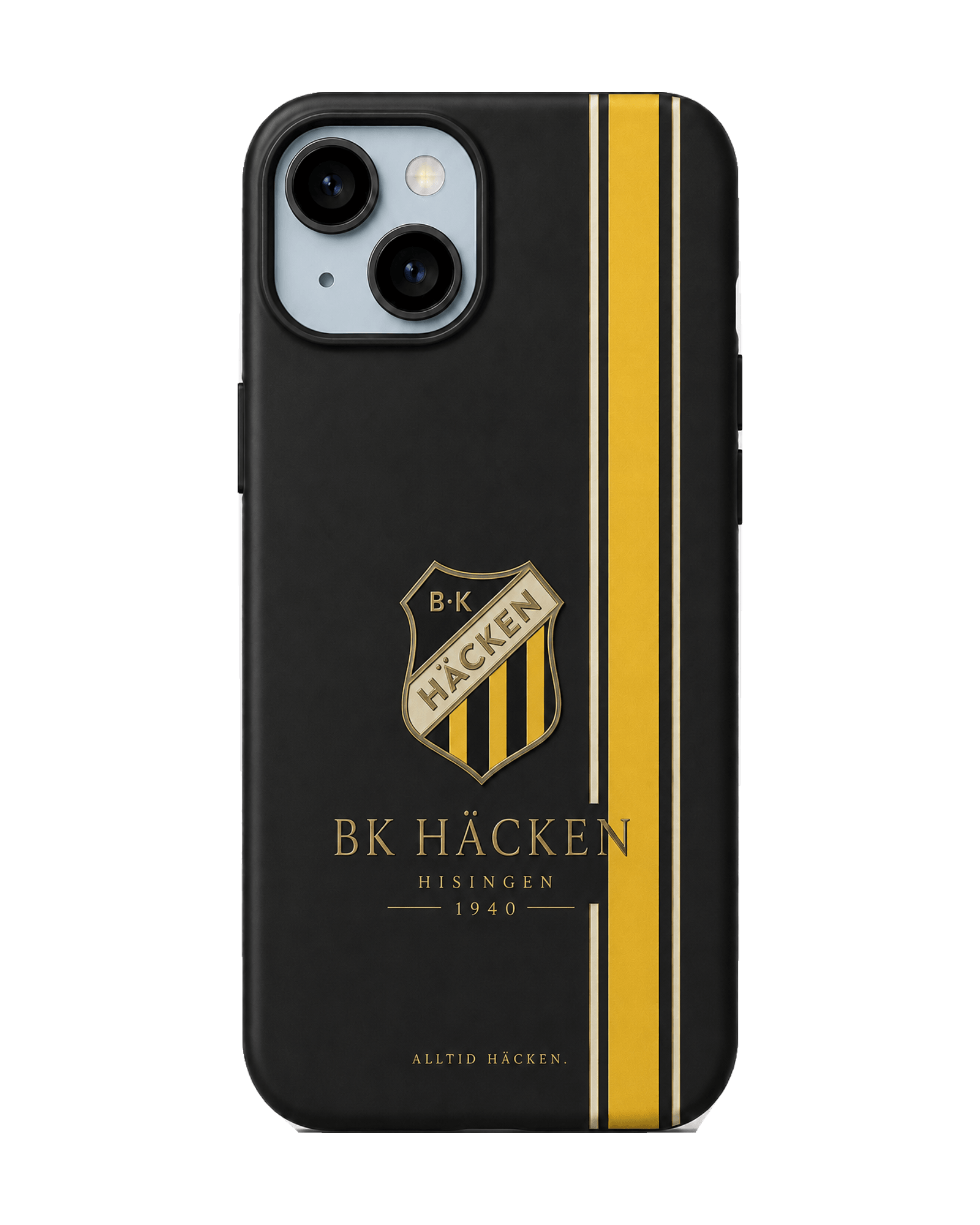 BK Häcken vertikal rand iPhone-skal
