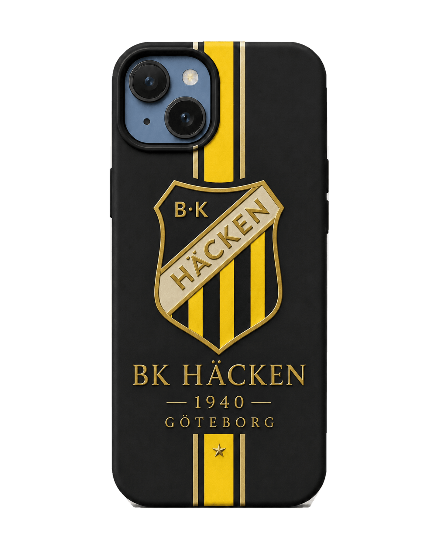 BK Häcken 1940 klubbmärke iPhone-skal
