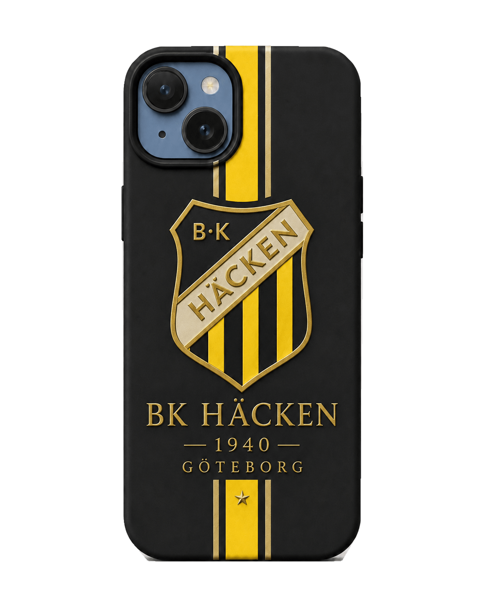 BK Häcken 1940 klubbmärke iPhone-skal