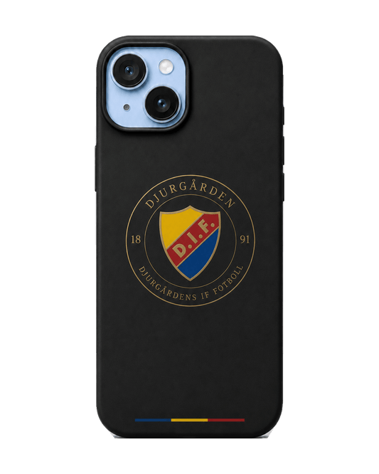 Djurgården minimalistisk klubbmärke iPhone-skal