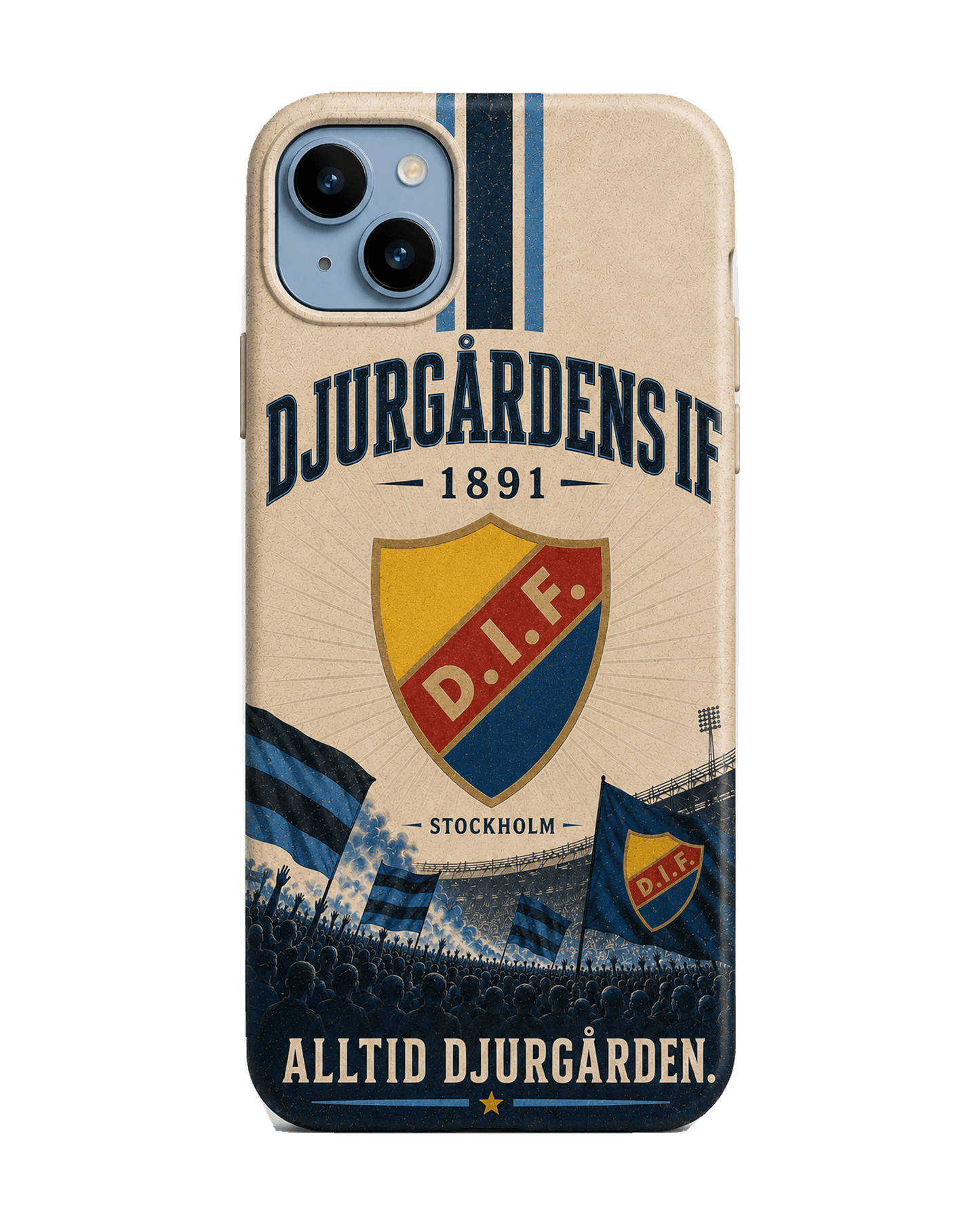 Djurgården klassisk arv iPhone-skal