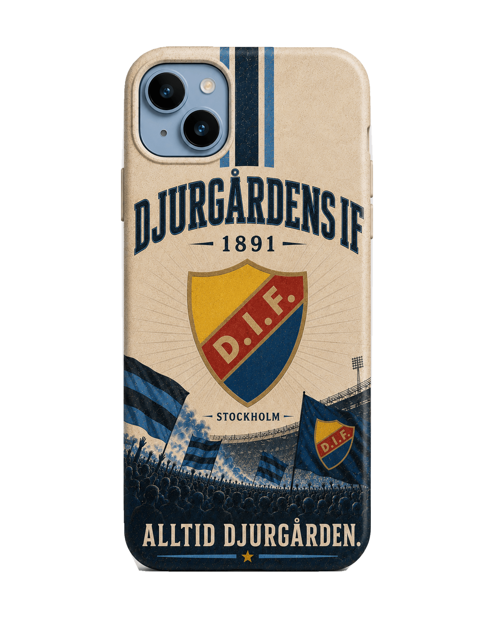 Djurgården klassisk arv iPhone-skal