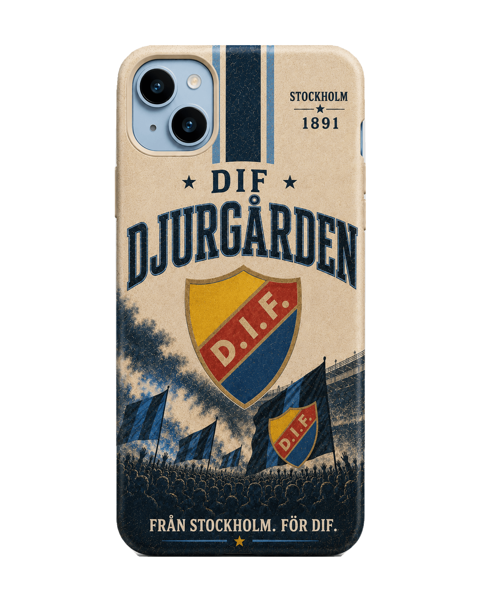 Djurgården Stockholm arv iPhone-skal