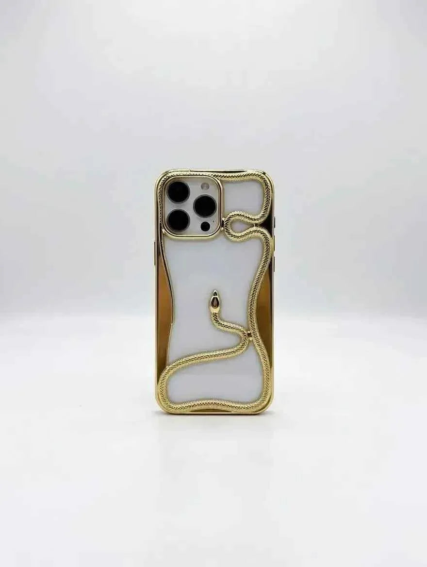 Guld Serpent iPhone-skal från Design Case
