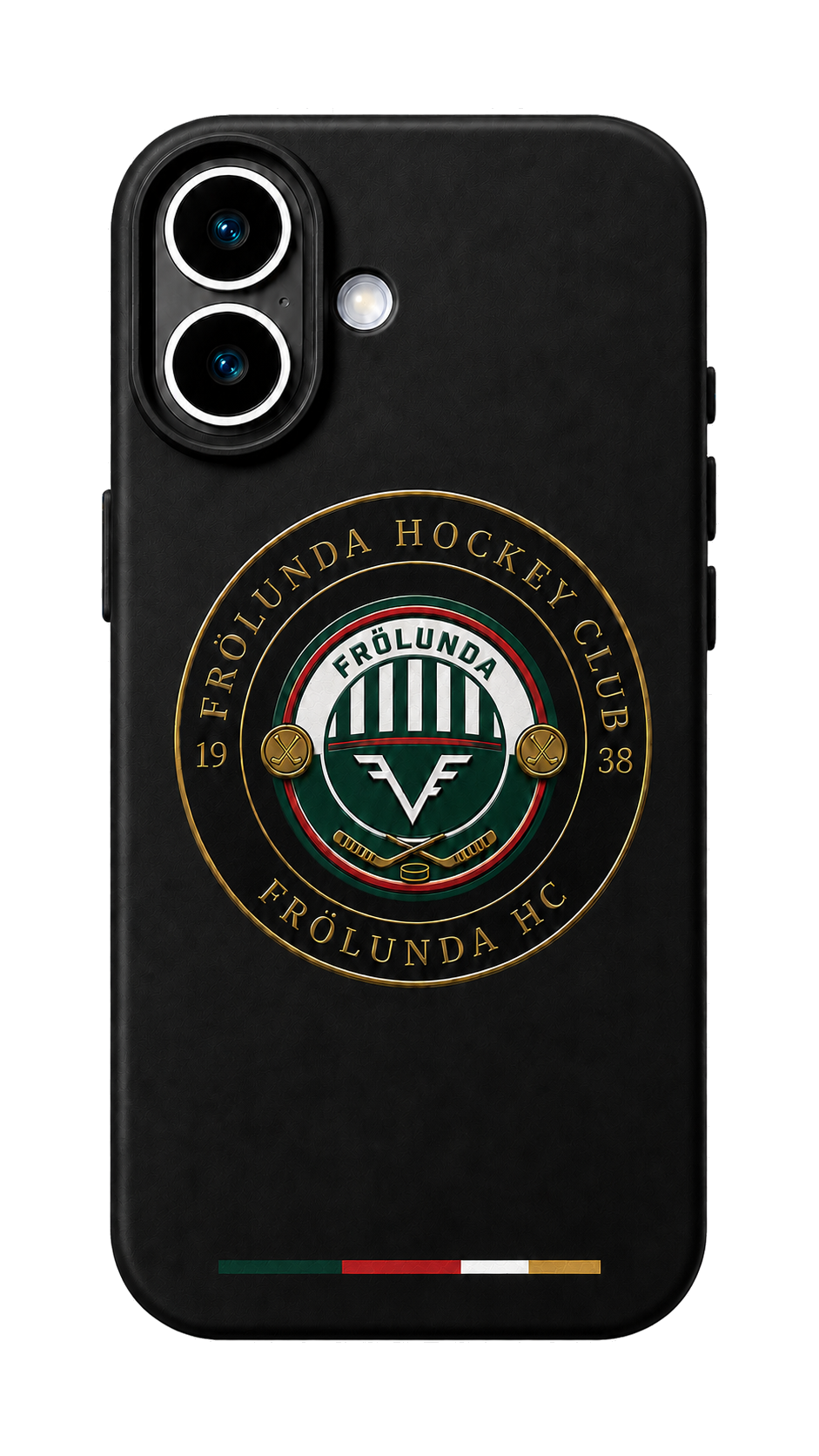 Frölunda HC Black Club Crest iPhone Case