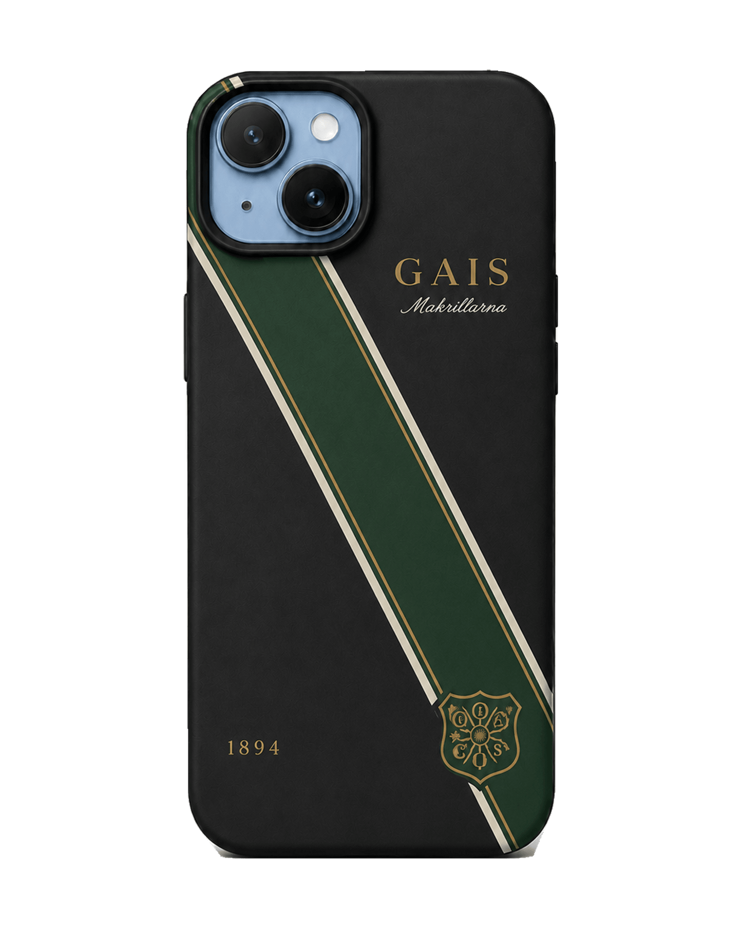 GAIS diagonal klubbmärke iPhone-skal