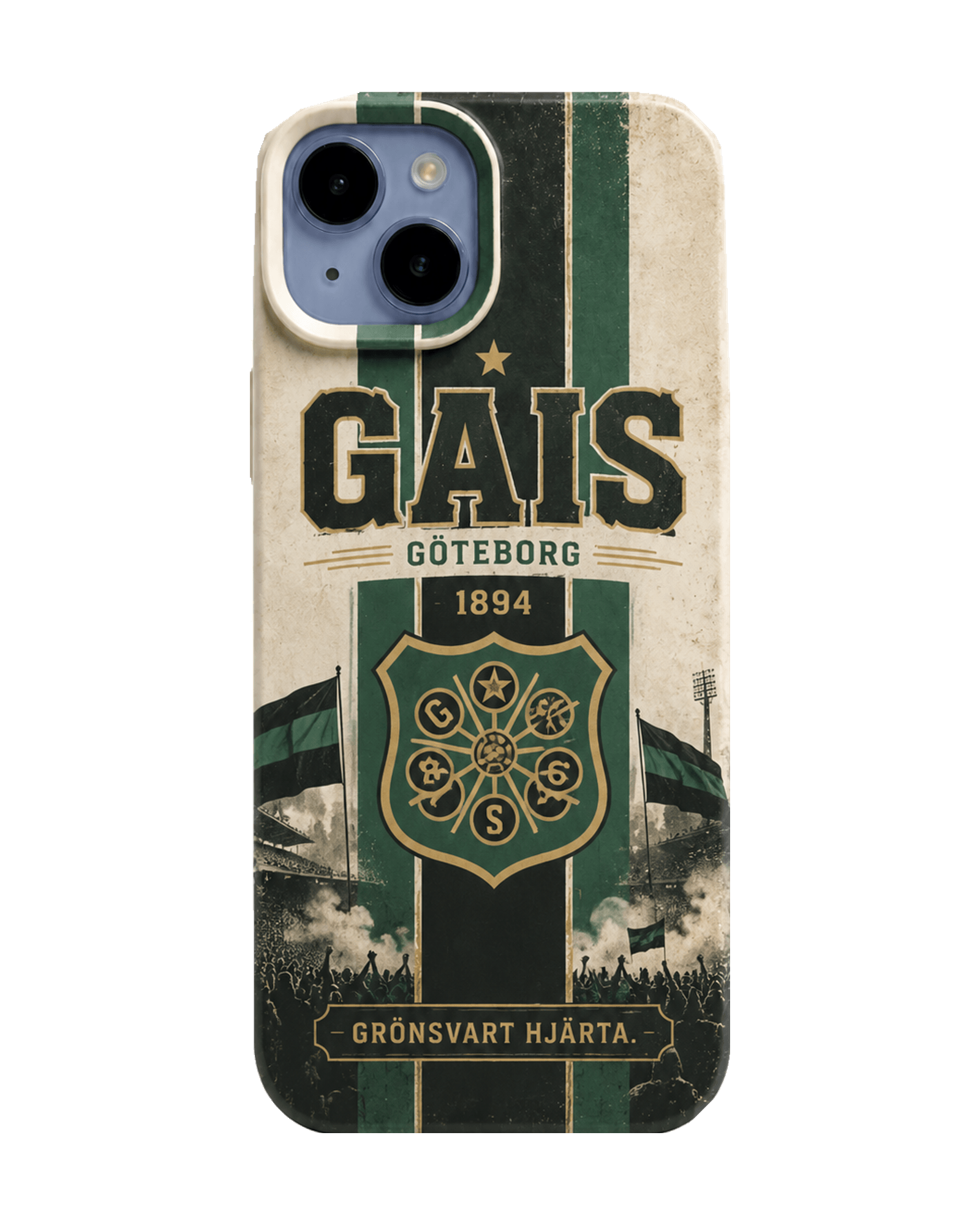 GAIS supporter Collage iPhone-skal