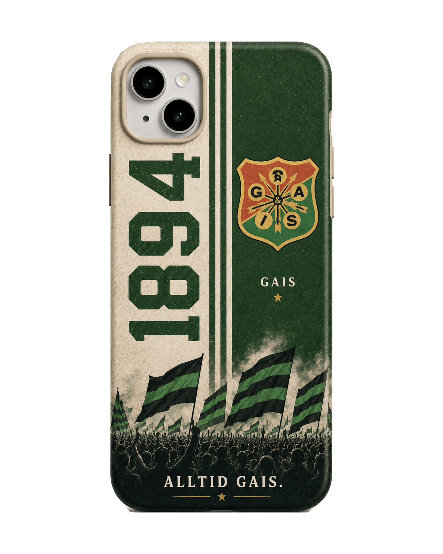 GAIS 1894 delad Design iPhone-skal