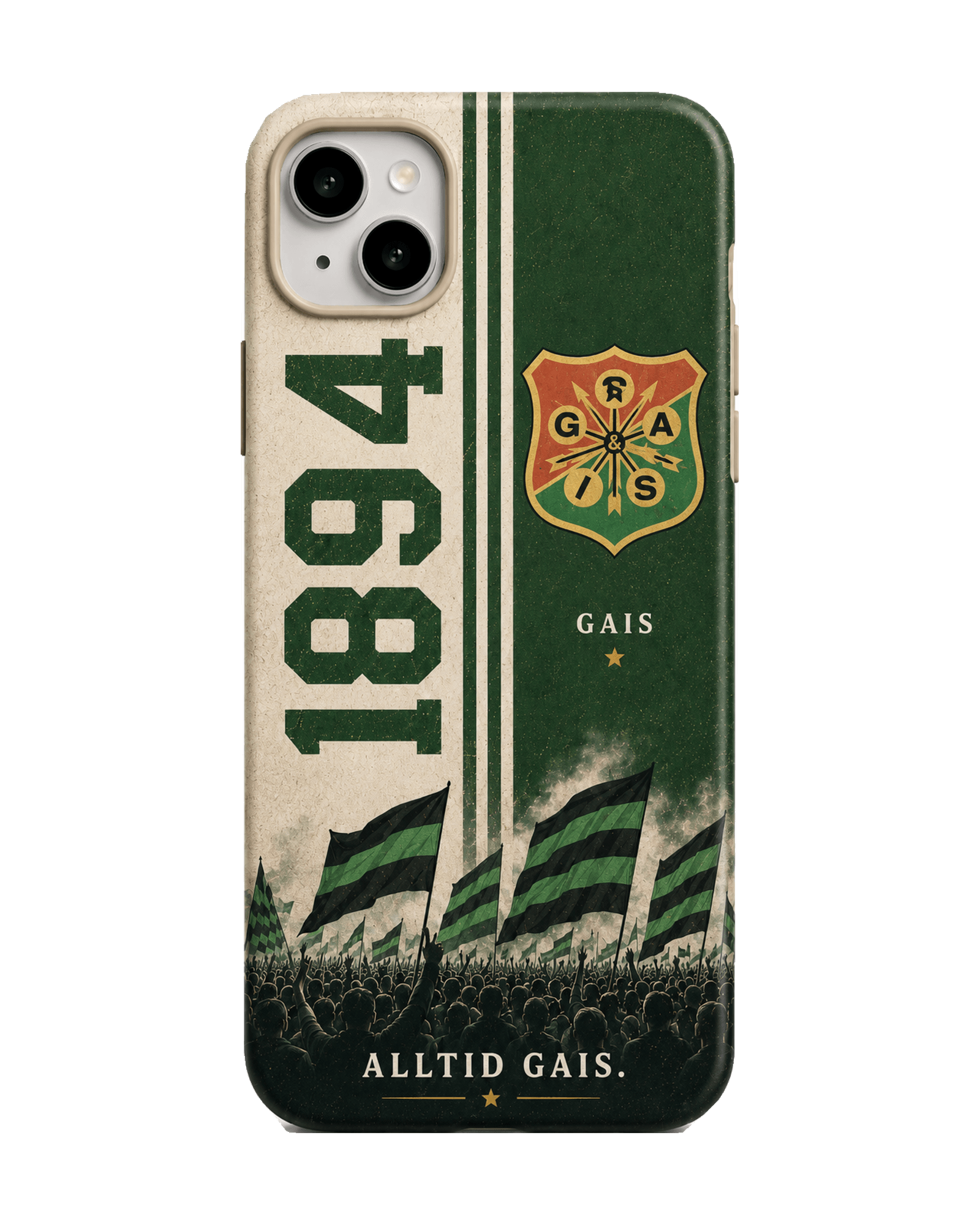 GAIS 1894 delad Design iPhone-skal
