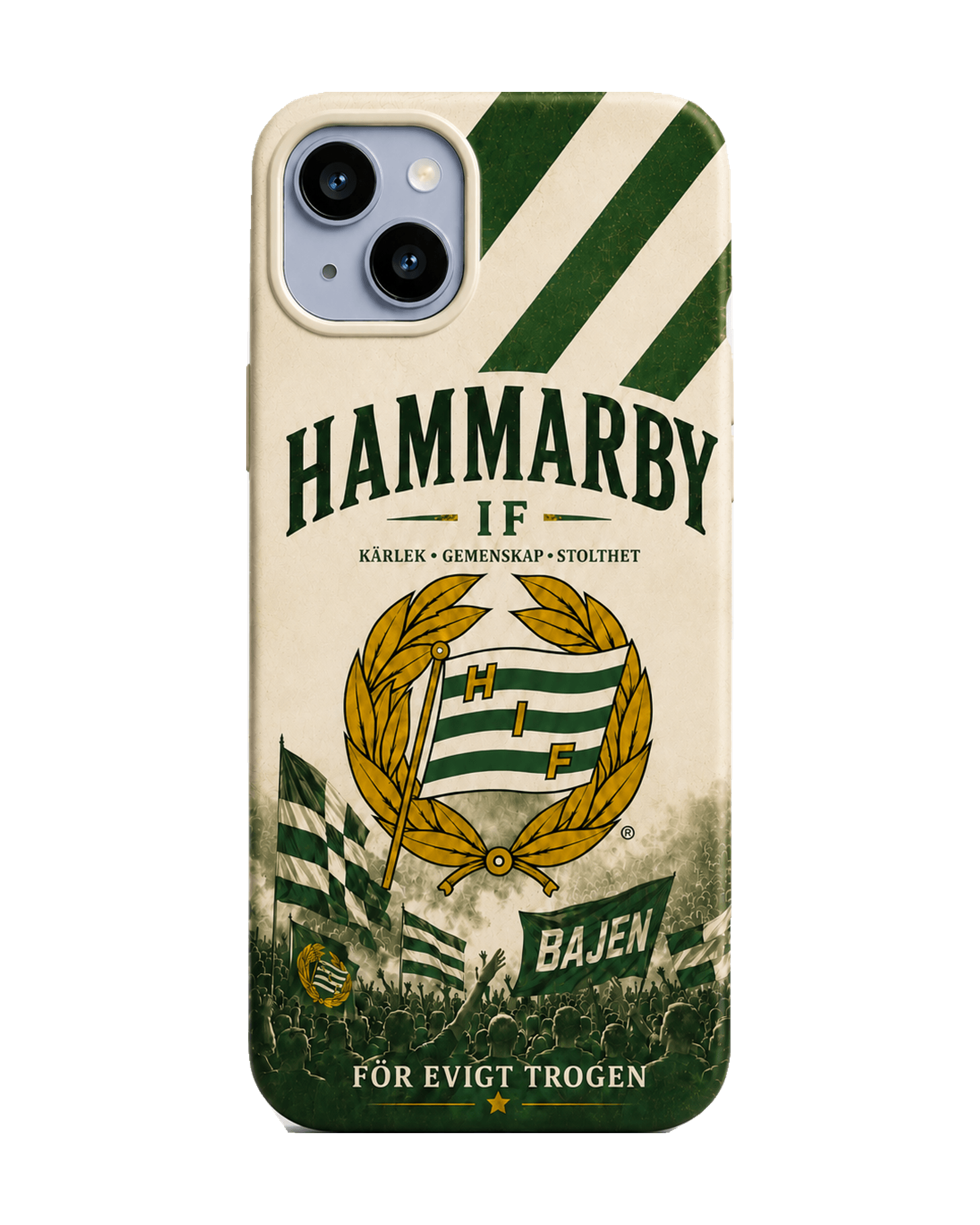 Hammarby grönvitt arv iPhone-skal