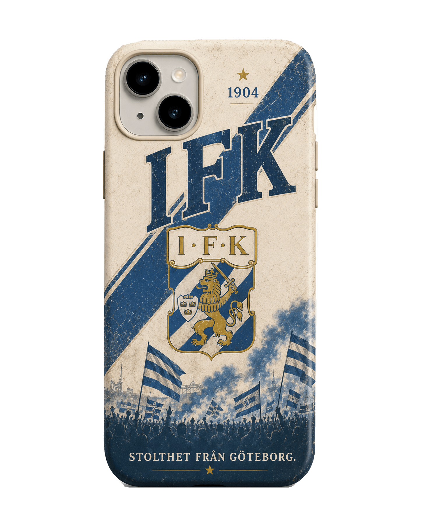 IFK Göteborg klassisk Poster iPhone-skal