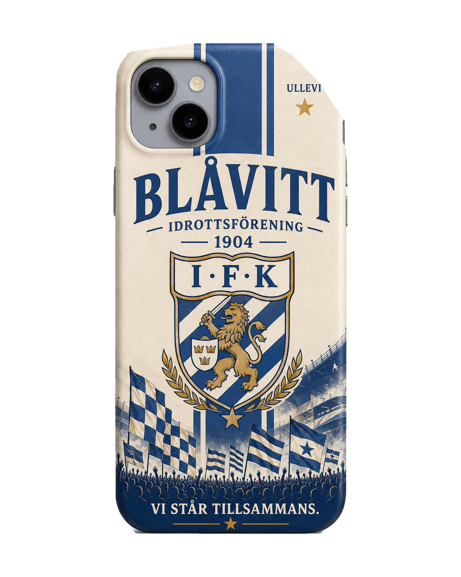 IFK Göteborg Blåvitt Poster iPhone-skal