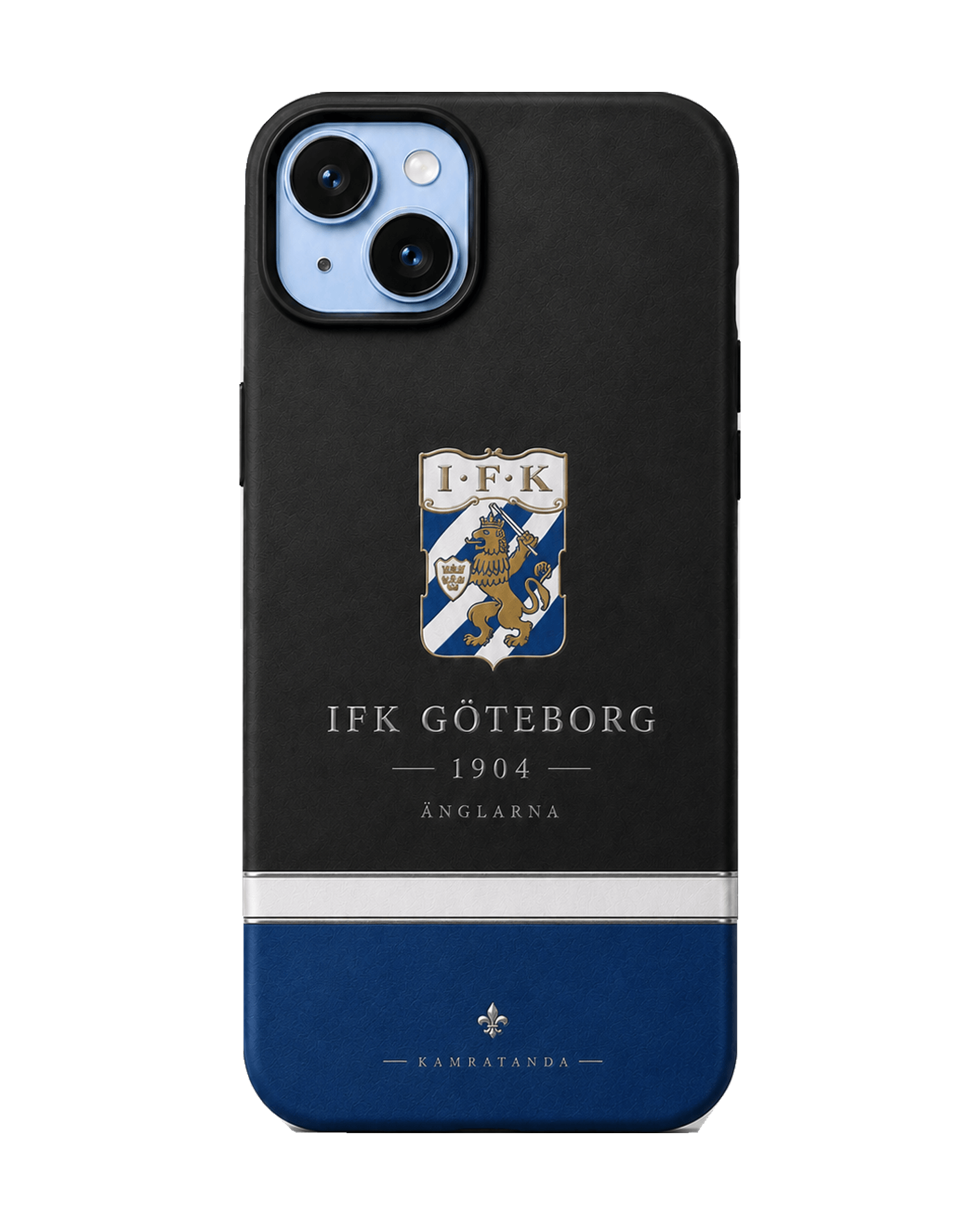 IFK Göteborg minimalistisk klubbmärke iPhone-skal