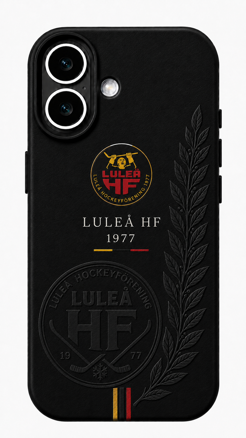 Luleå HC Black Laurel Heritage iPhone Case